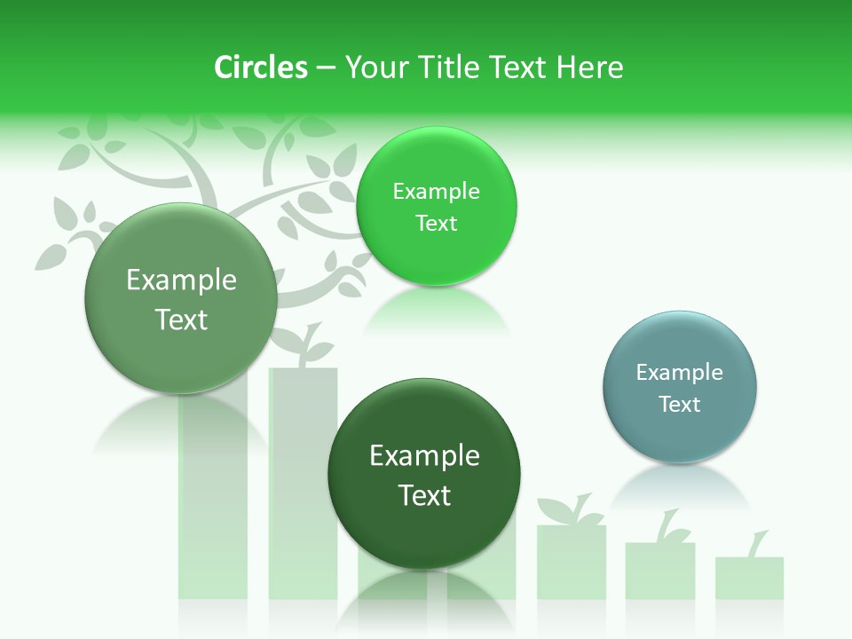 Cartoon People Exercise Young PowerPoint Template