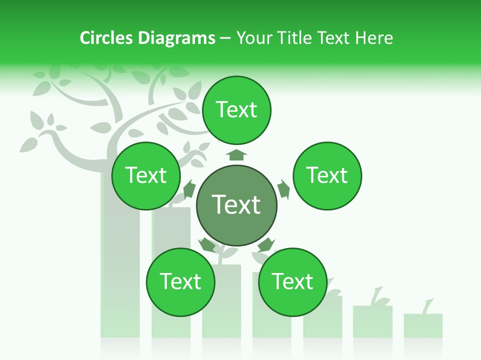 Cartoon People Exercise Young PowerPoint Template