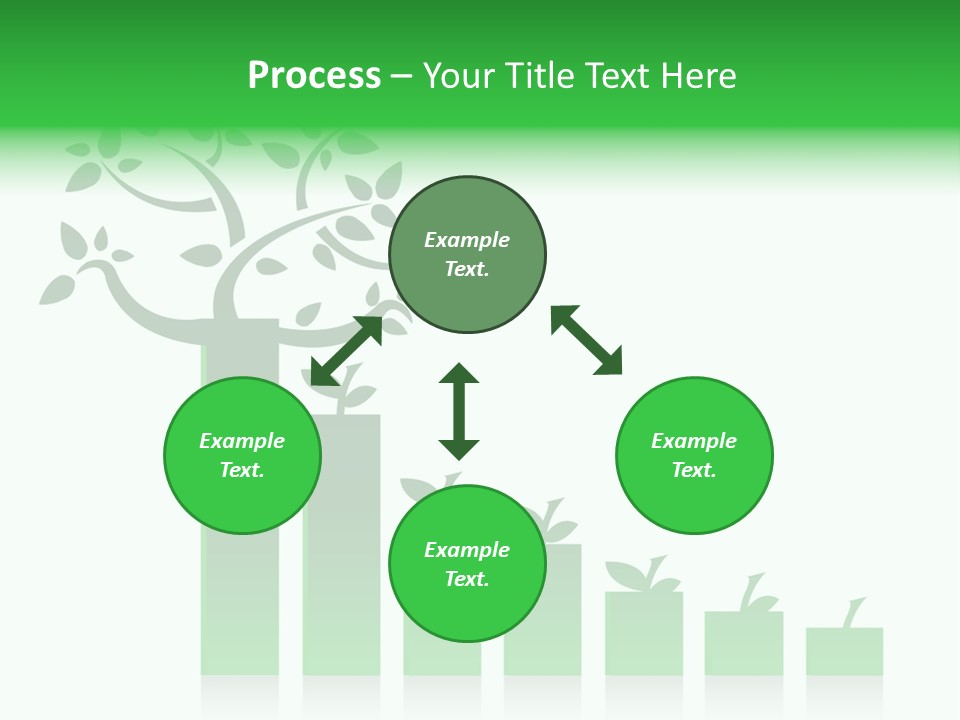Cartoon People Exercise Young PowerPoint Template