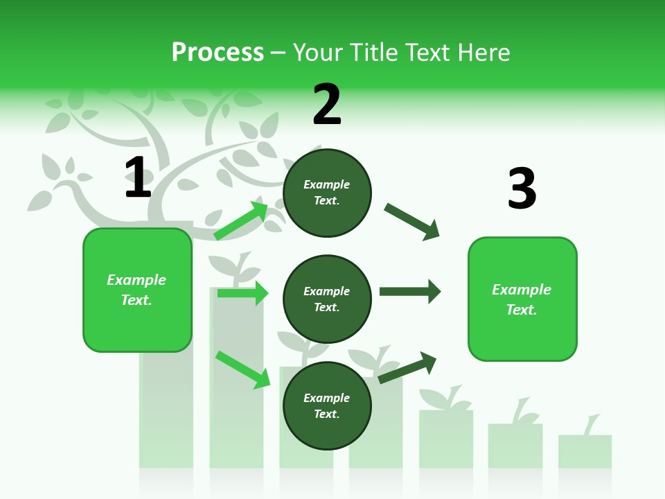 Cartoon People Exercise Young PowerPoint Template