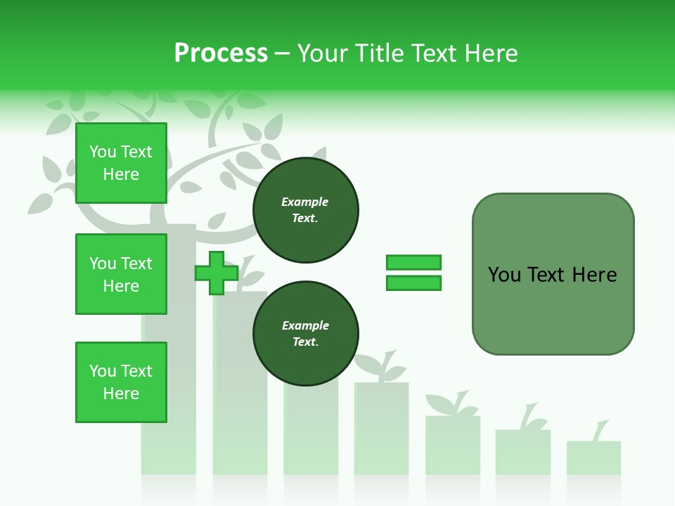 Cartoon People Exercise Young PowerPoint Template