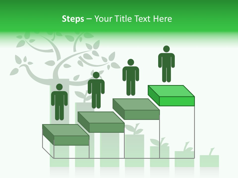 Cartoon People Exercise Young PowerPoint Template