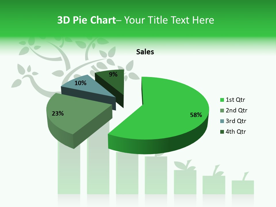 Cartoon People Exercise Young PowerPoint Template