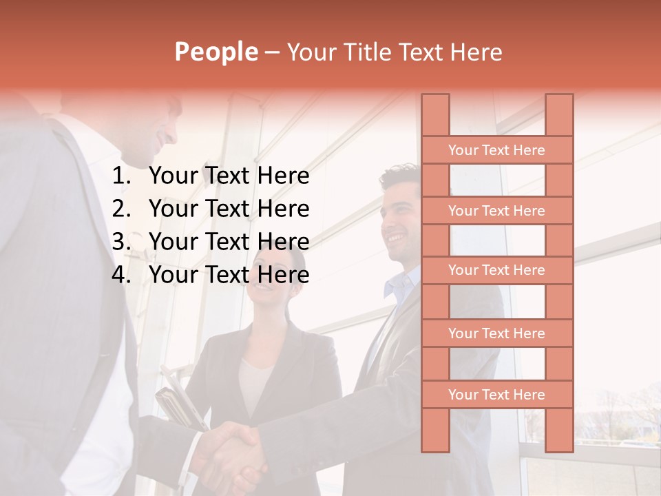 Child Illustration Kid PowerPoint Template