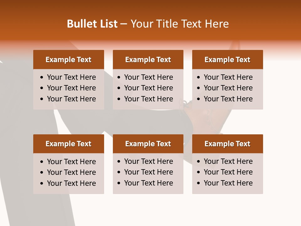 Clipart Workout Medicine Ball PowerPoint Template