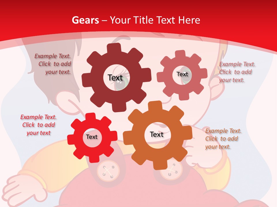 Illustration Lifestyle Clip Art PowerPoint Template