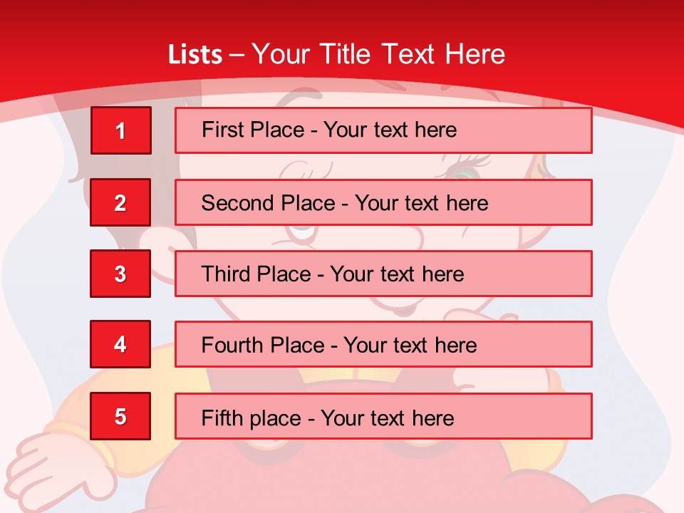 Illustration Lifestyle Clip Art PowerPoint Template