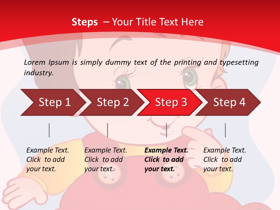 Illustration Lifestyle Clip Art PowerPoint Template