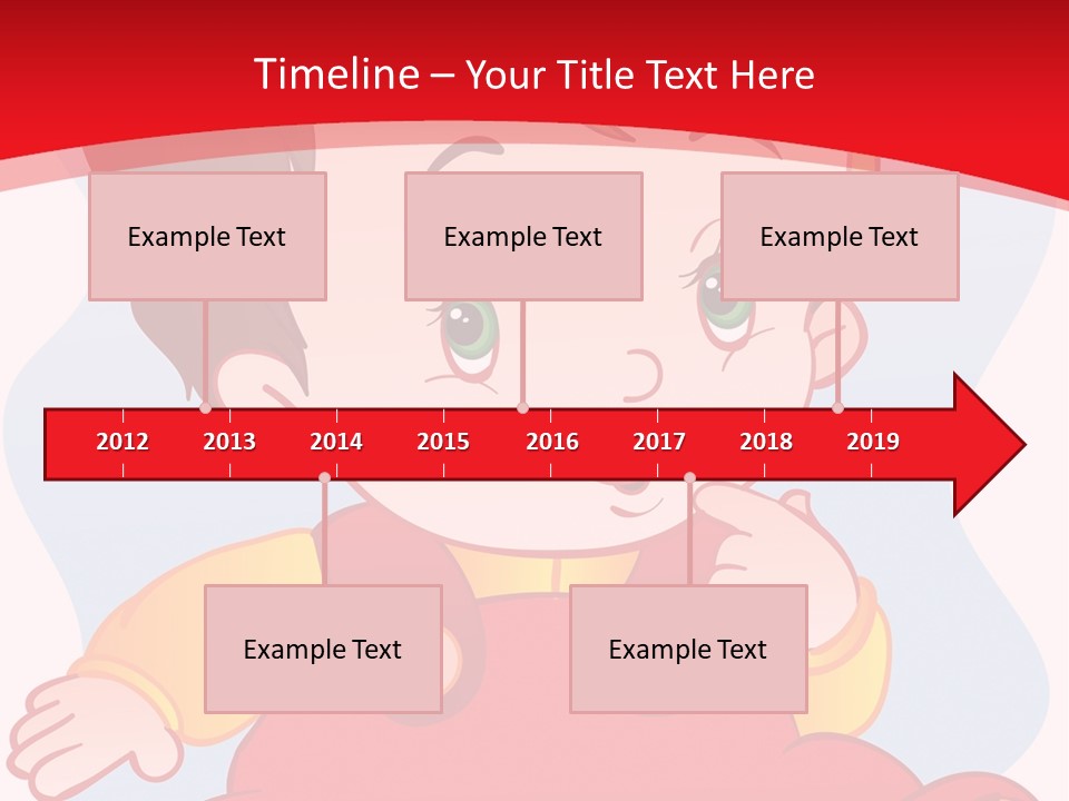 Illustration Lifestyle Clip Art PowerPoint Template