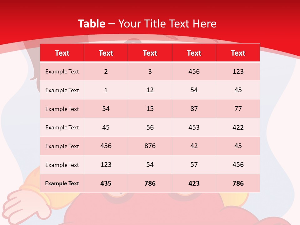 Illustration Lifestyle Clip Art PowerPoint Template