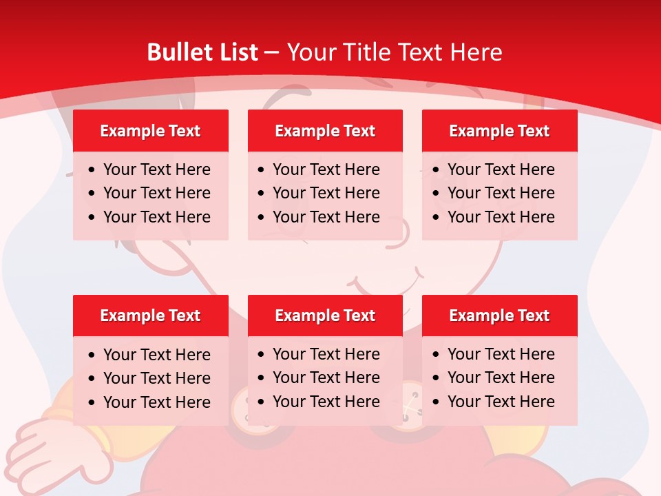 Illustration Lifestyle Clip Art PowerPoint Template