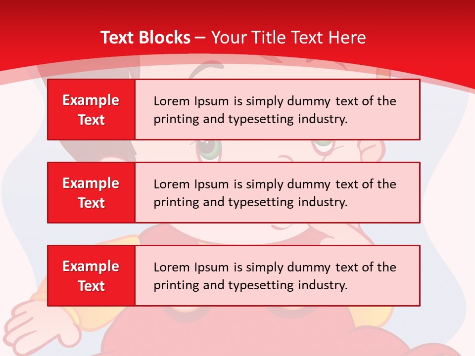 Illustration Lifestyle Clip Art PowerPoint Template