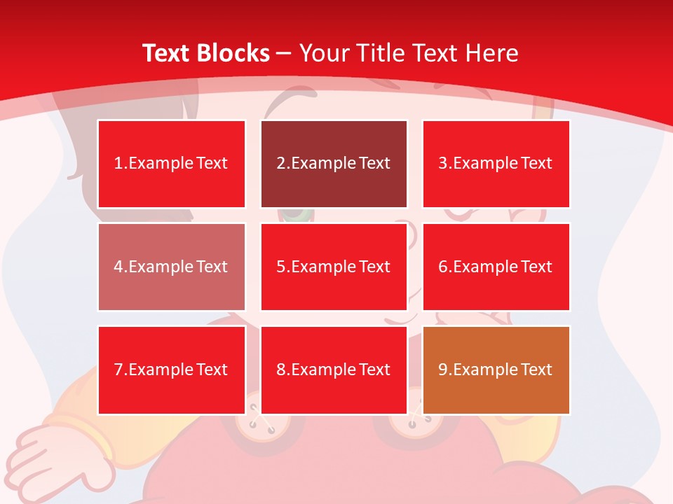 Illustration Lifestyle Clip Art PowerPoint Template