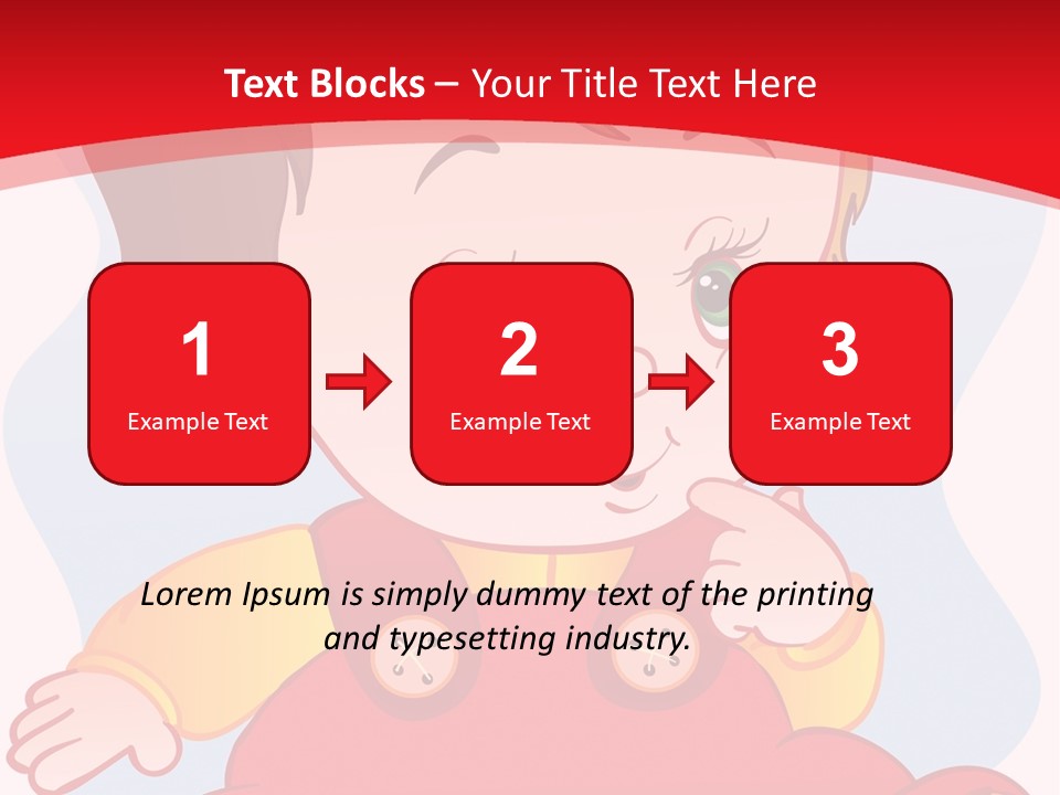 Illustration Lifestyle Clip Art PowerPoint Template