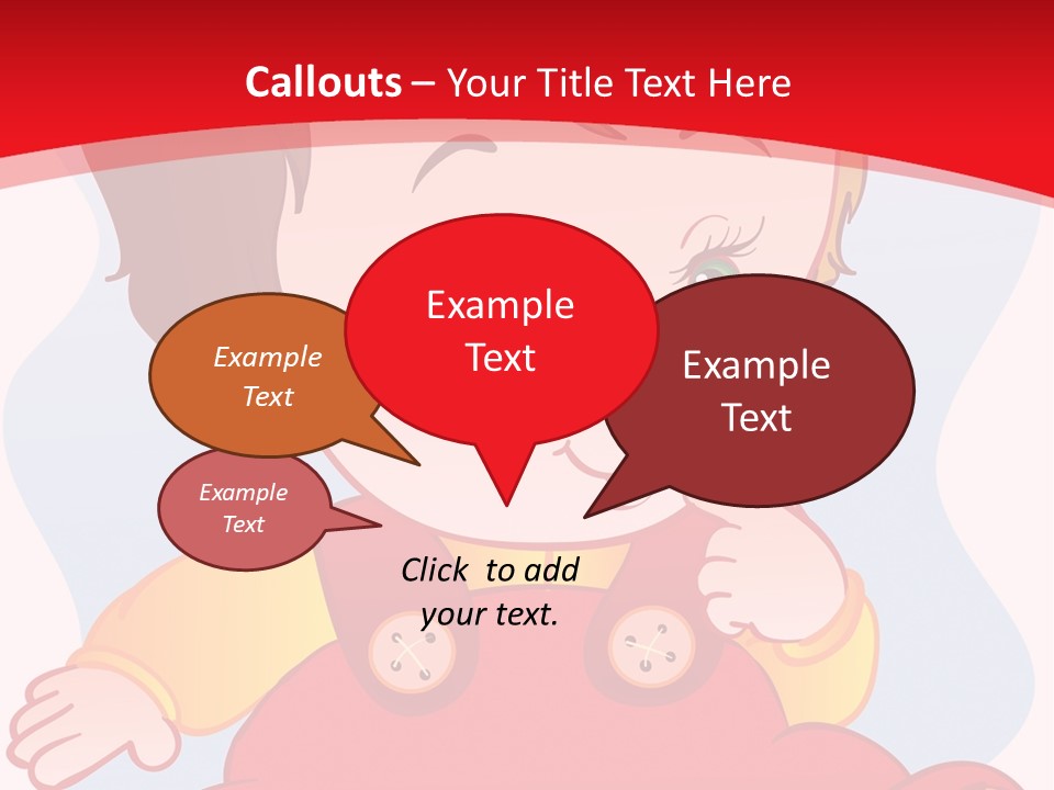 Illustration Lifestyle Clip Art PowerPoint Template
