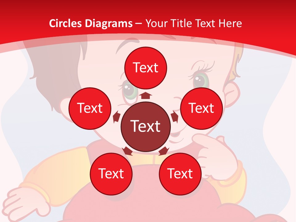 Illustration Lifestyle Clip Art PowerPoint Template