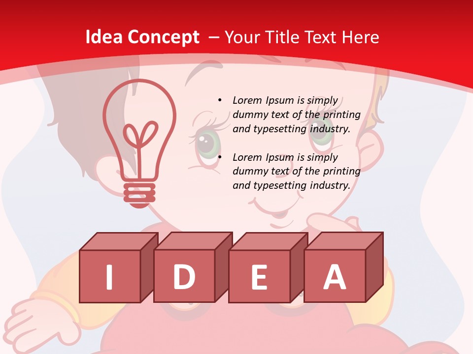 Illustration Lifestyle Clip Art PowerPoint Template