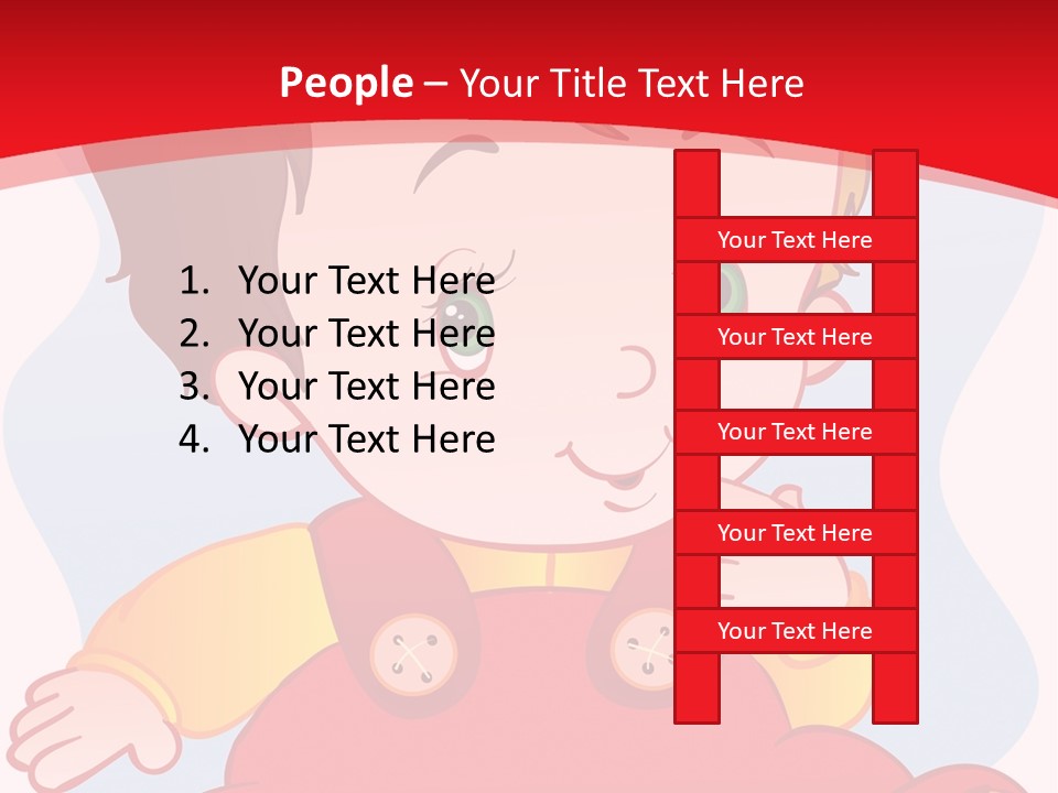 Illustration Lifestyle Clip Art PowerPoint Template