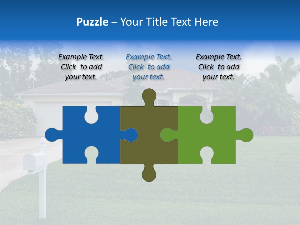 Stocky Male Pudgy PowerPoint Template