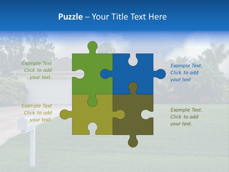 Stocky Male Pudgy PowerPoint Template