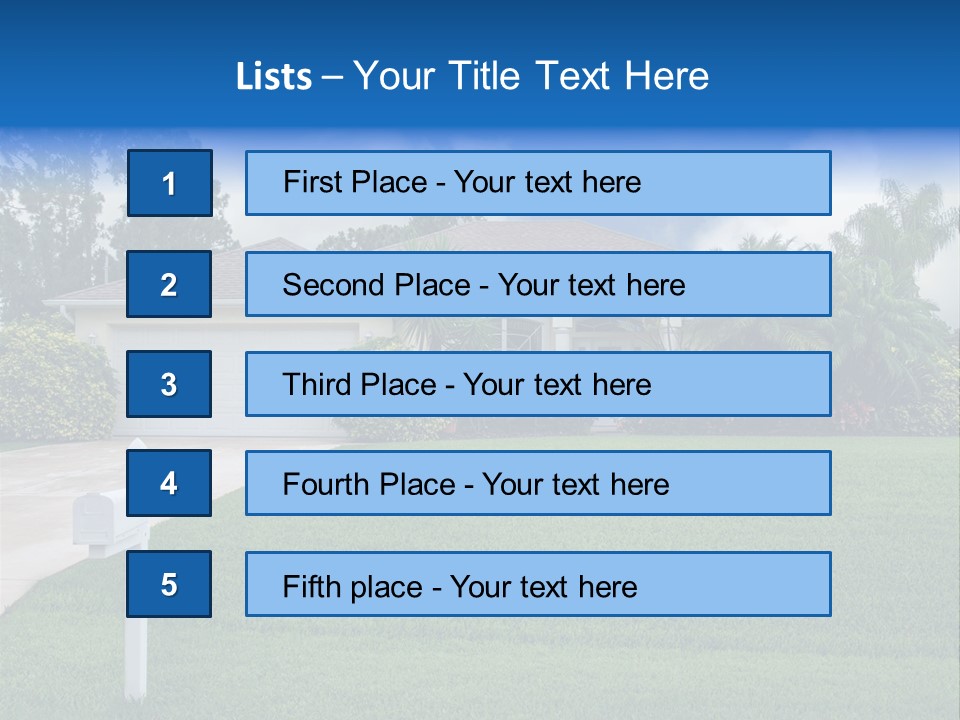 Stocky Male Pudgy PowerPoint Template