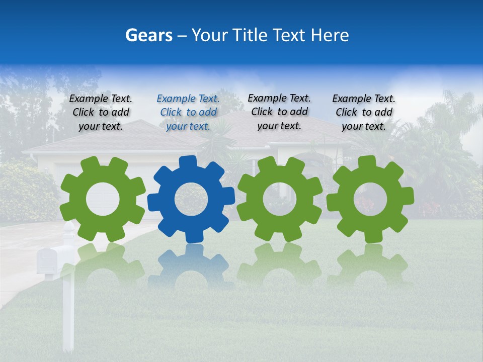 Stocky Male Pudgy PowerPoint Template