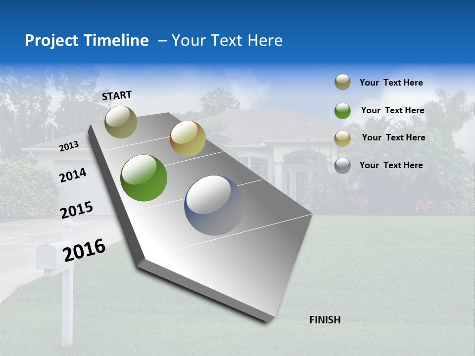 Stocky Male Pudgy PowerPoint Template