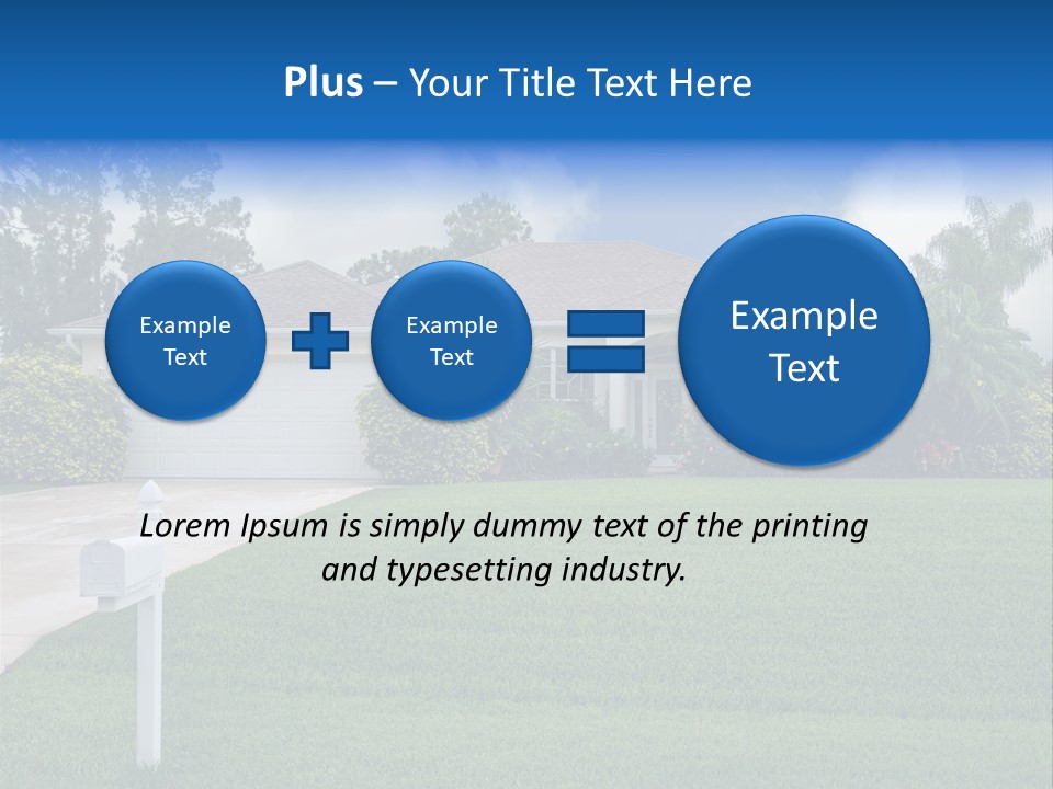 Stocky Male Pudgy PowerPoint Template