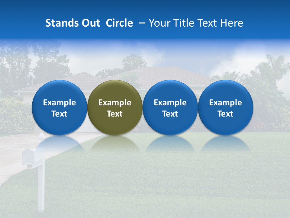 Stocky Male Pudgy PowerPoint Template