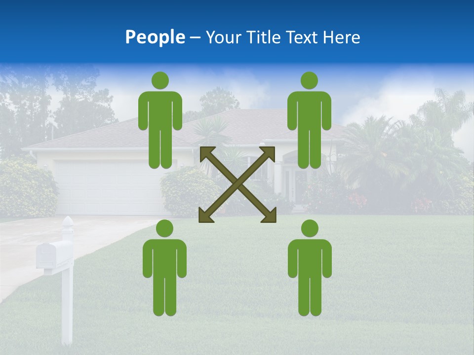 Stocky Male Pudgy PowerPoint Template