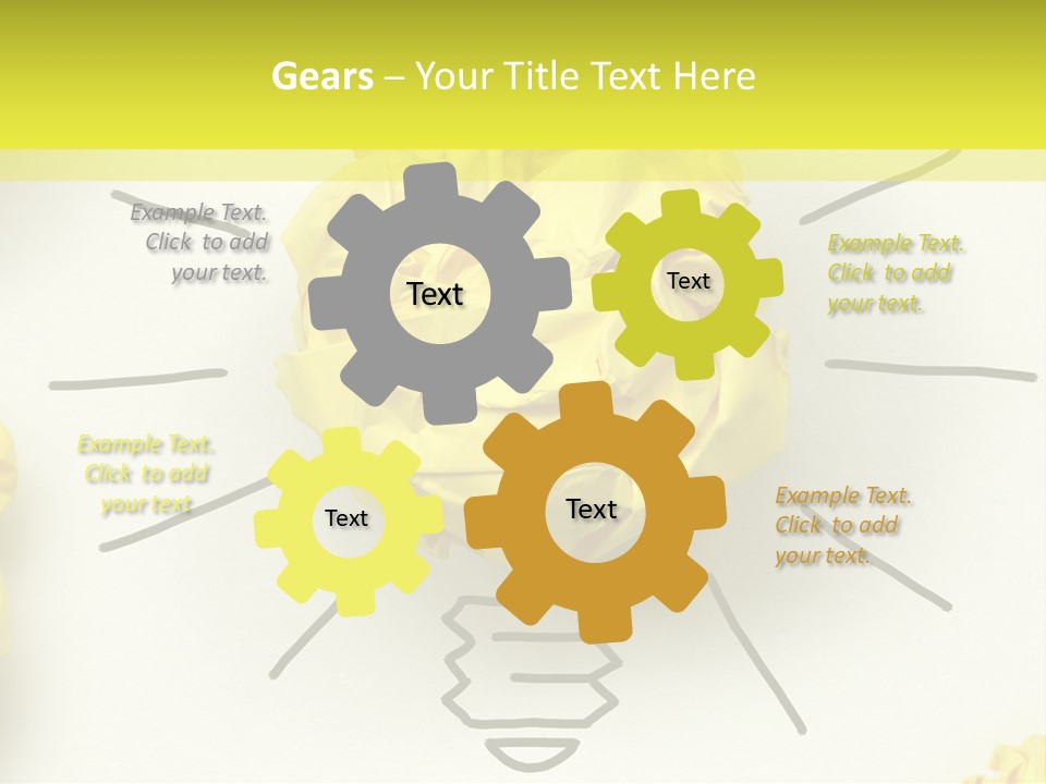 Kid Exercise Boy PowerPoint Template