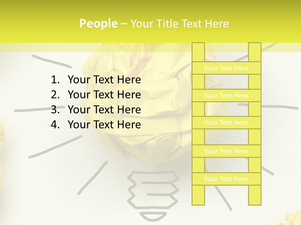 Kid Exercise Boy PowerPoint Template