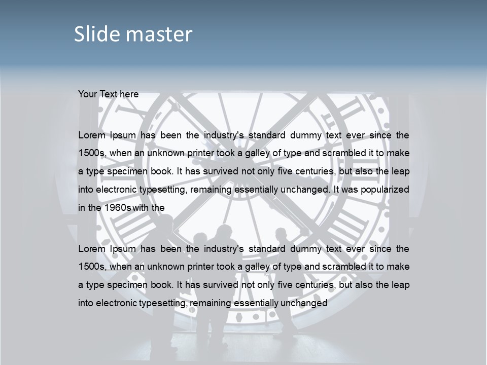 Podgy Pudgy Cutout PowerPoint Template