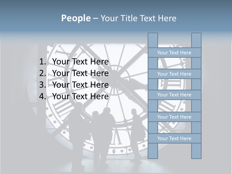 Podgy Pudgy Cutout PowerPoint Template