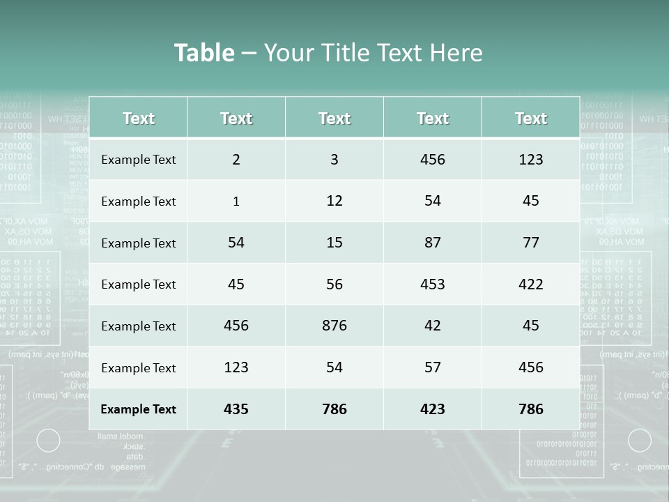 Clip Art Physical Fitness Young PowerPoint Template