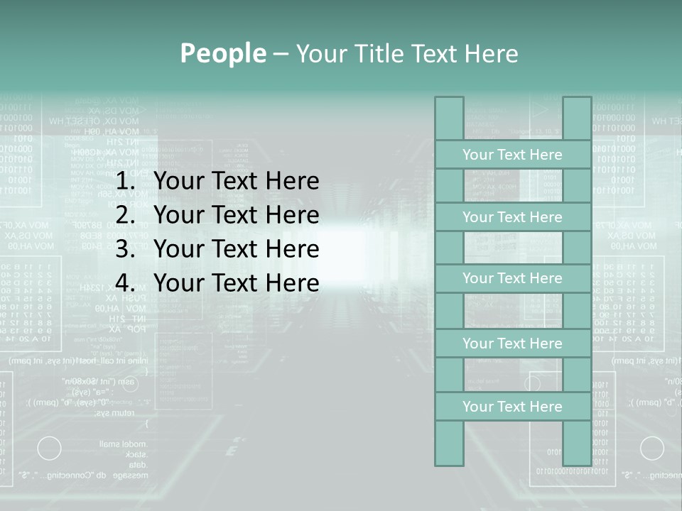 Clip Art Physical Fitness Young PowerPoint Template