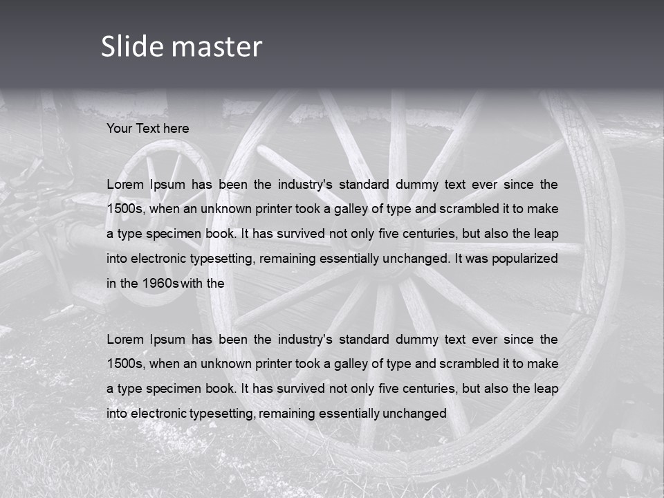 Vector Young Podgy PowerPoint Template