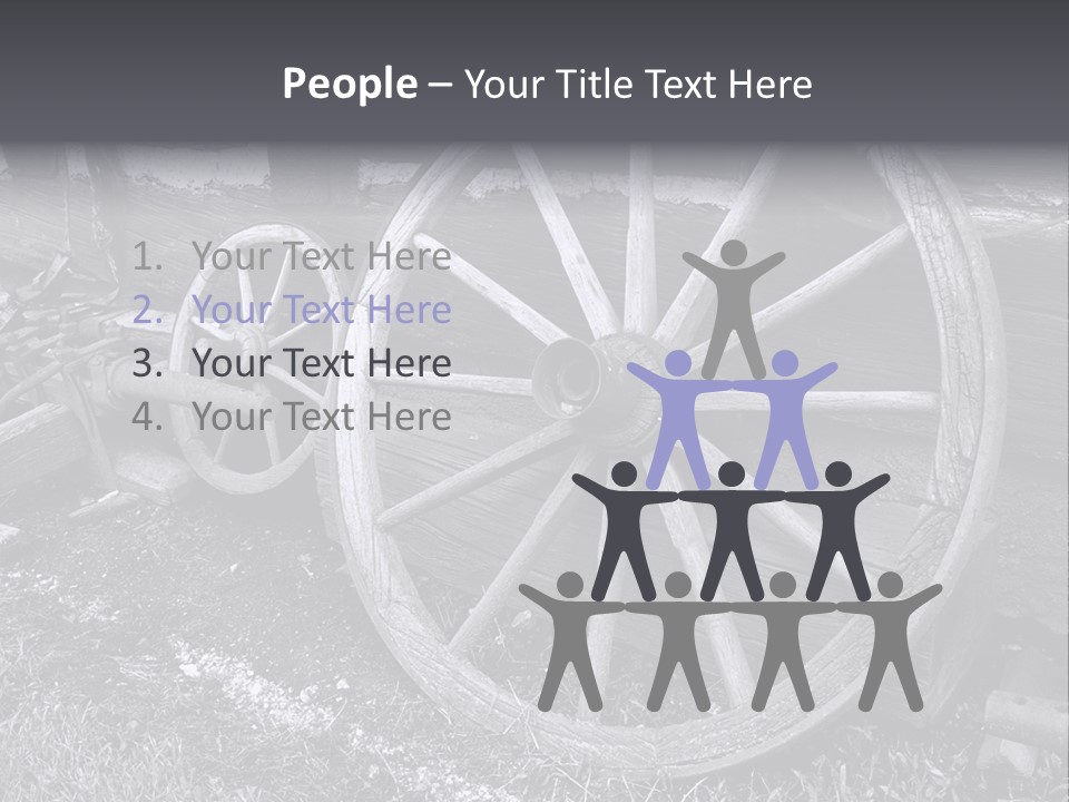 Vector Young Podgy PowerPoint Template