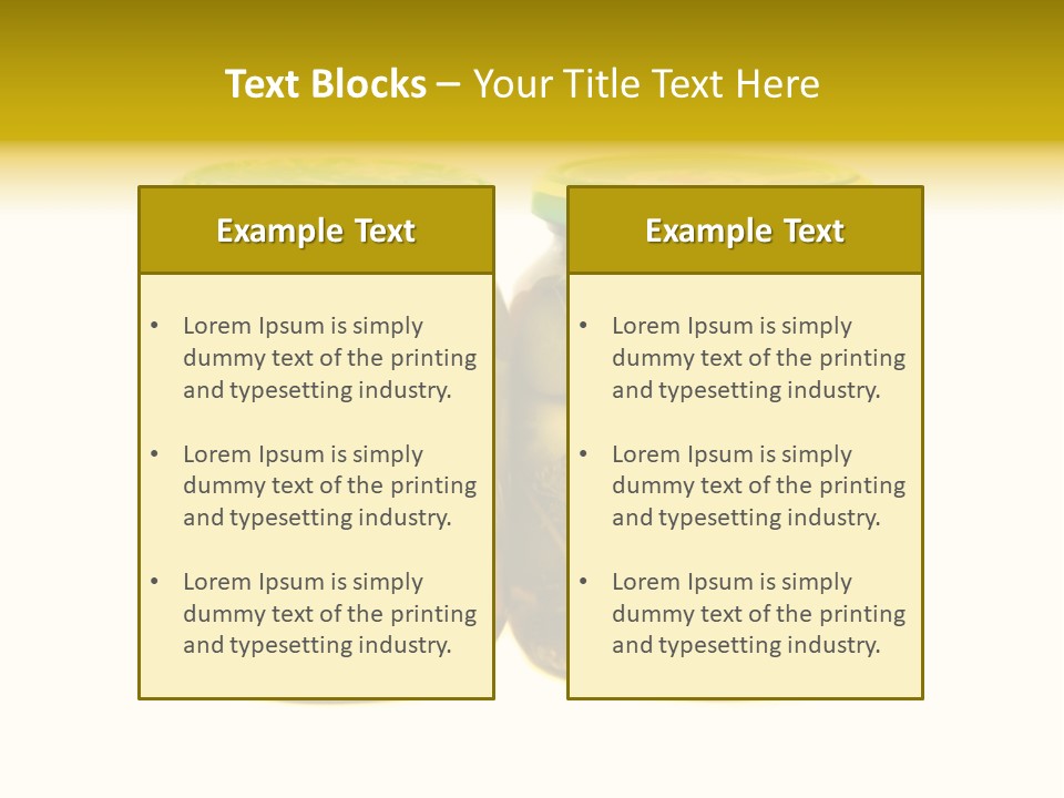 Illustration Plump Overweight PowerPoint Template