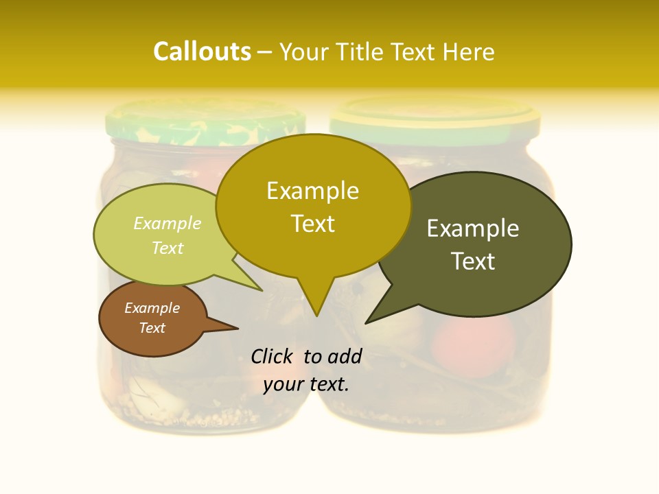 Illustration Plump Overweight PowerPoint Template