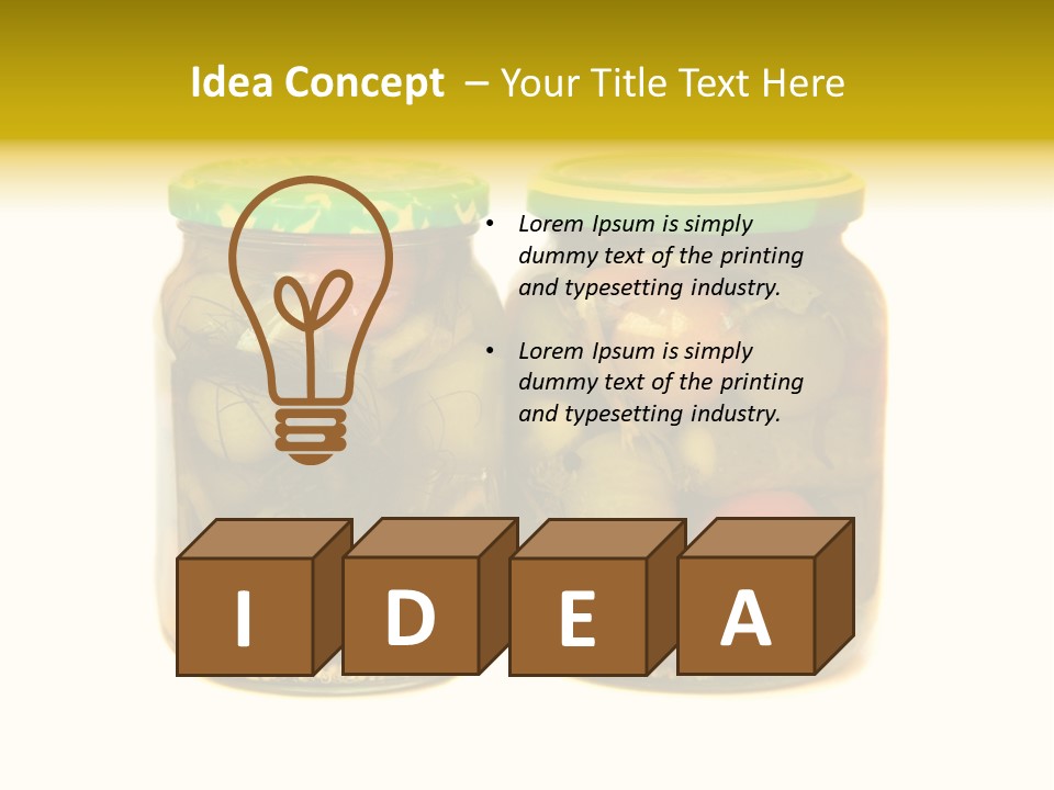 Illustration Plump Overweight PowerPoint Template