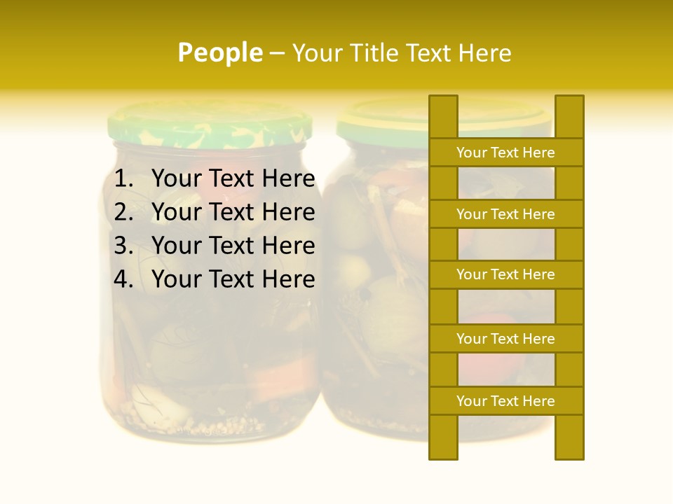 Illustration Plump Overweight PowerPoint Template