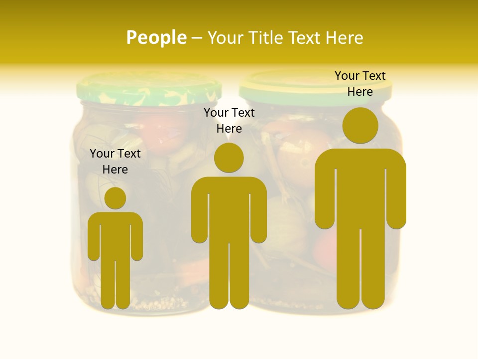 Illustration Plump Overweight PowerPoint Template