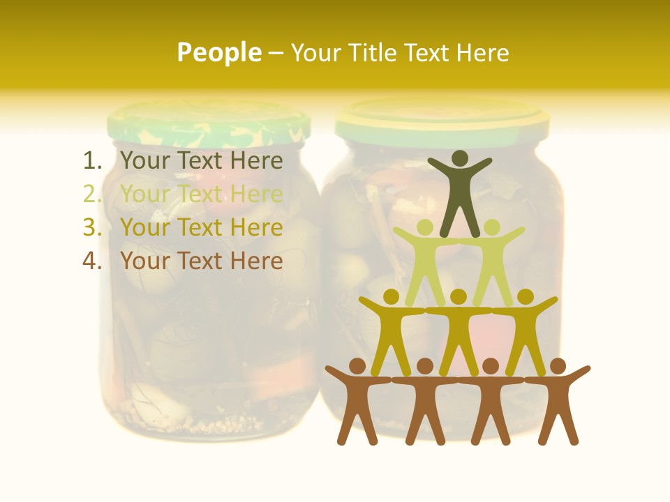 Illustration Plump Overweight PowerPoint Template