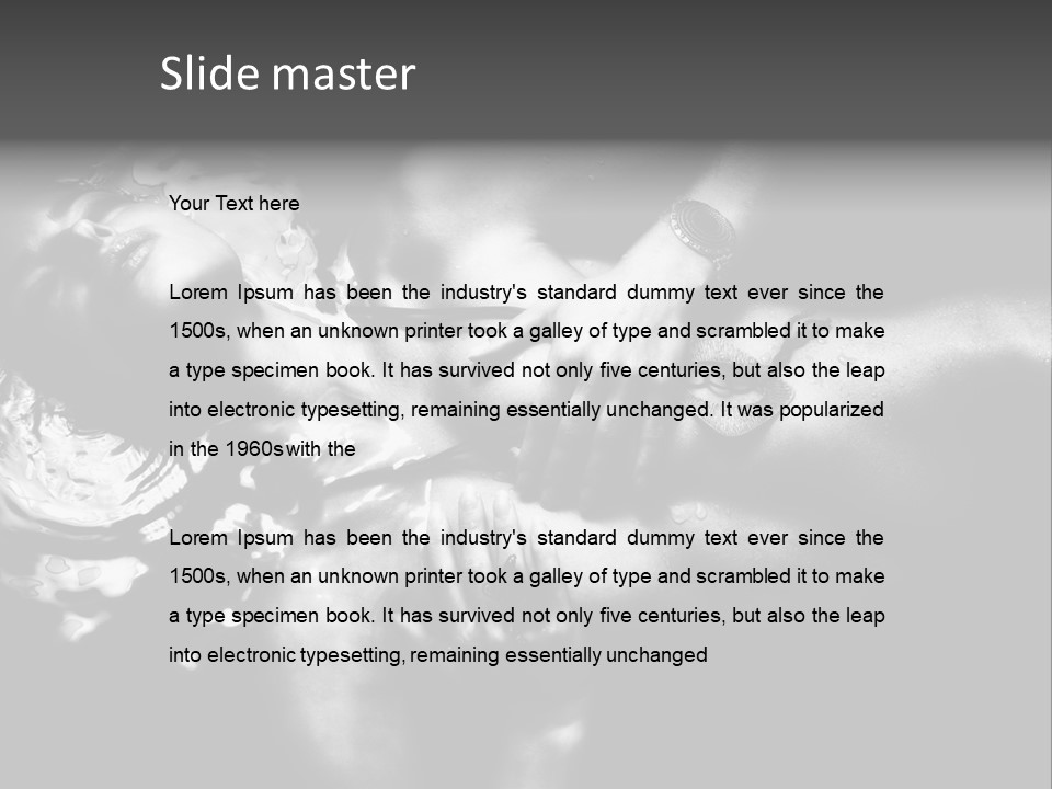 Cutout Workout Obese PowerPoint Template