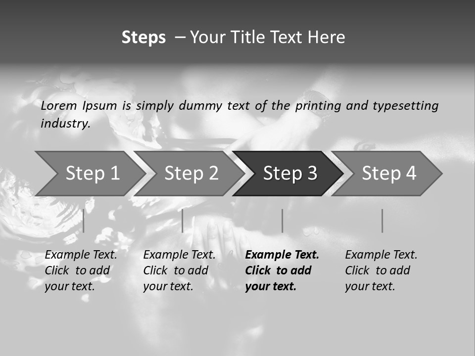 Cutout Workout Obese PowerPoint Template
