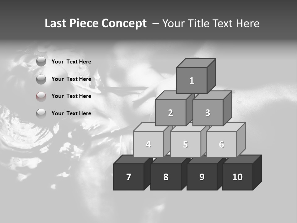 Cutout Workout Obese PowerPoint Template