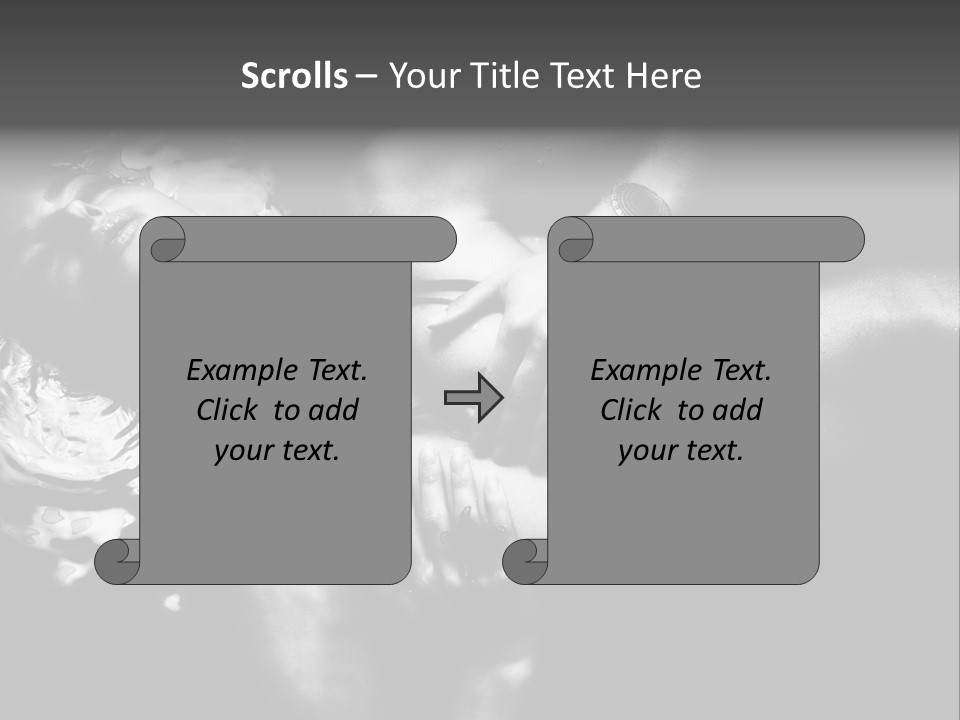 Cutout Workout Obese PowerPoint Template