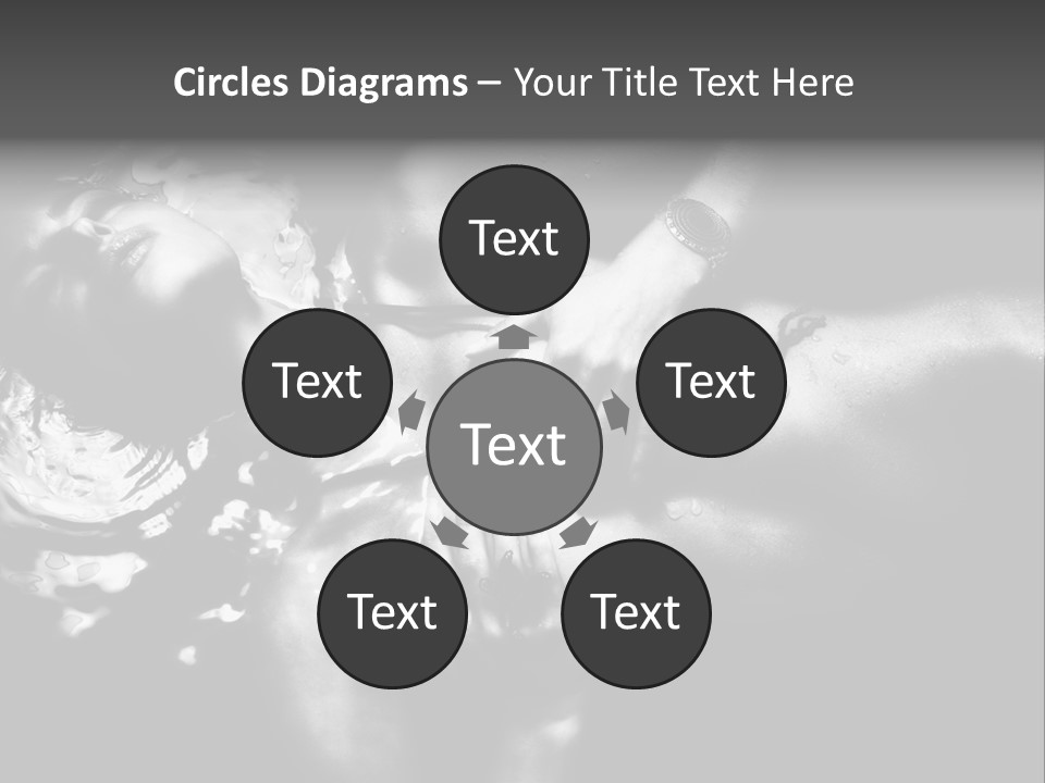 Cutout Workout Obese PowerPoint Template