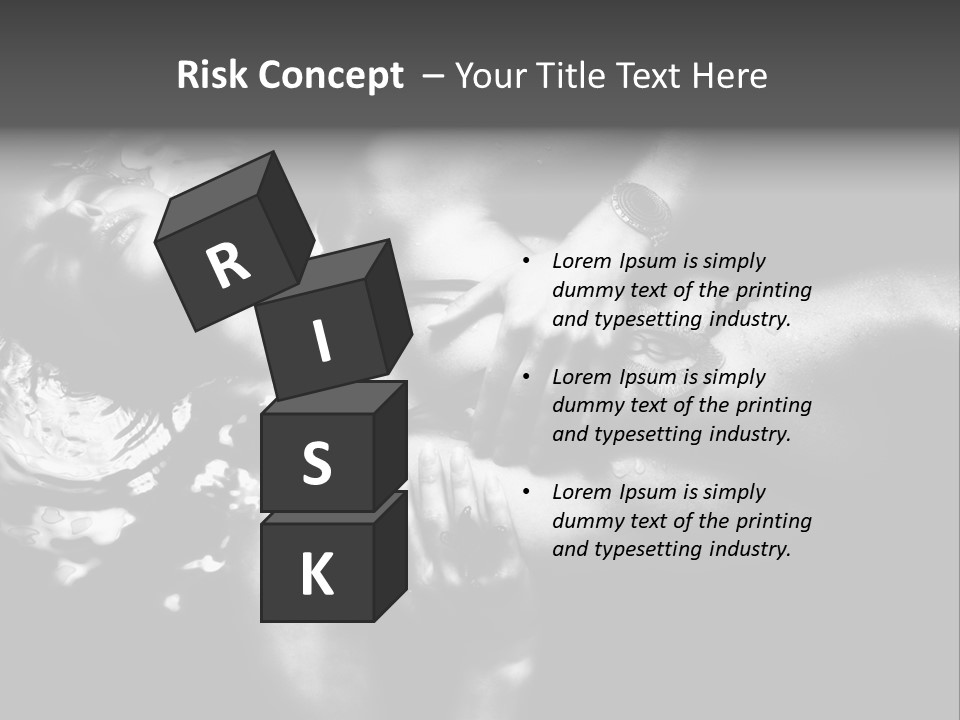 Cutout Workout Obese PowerPoint Template